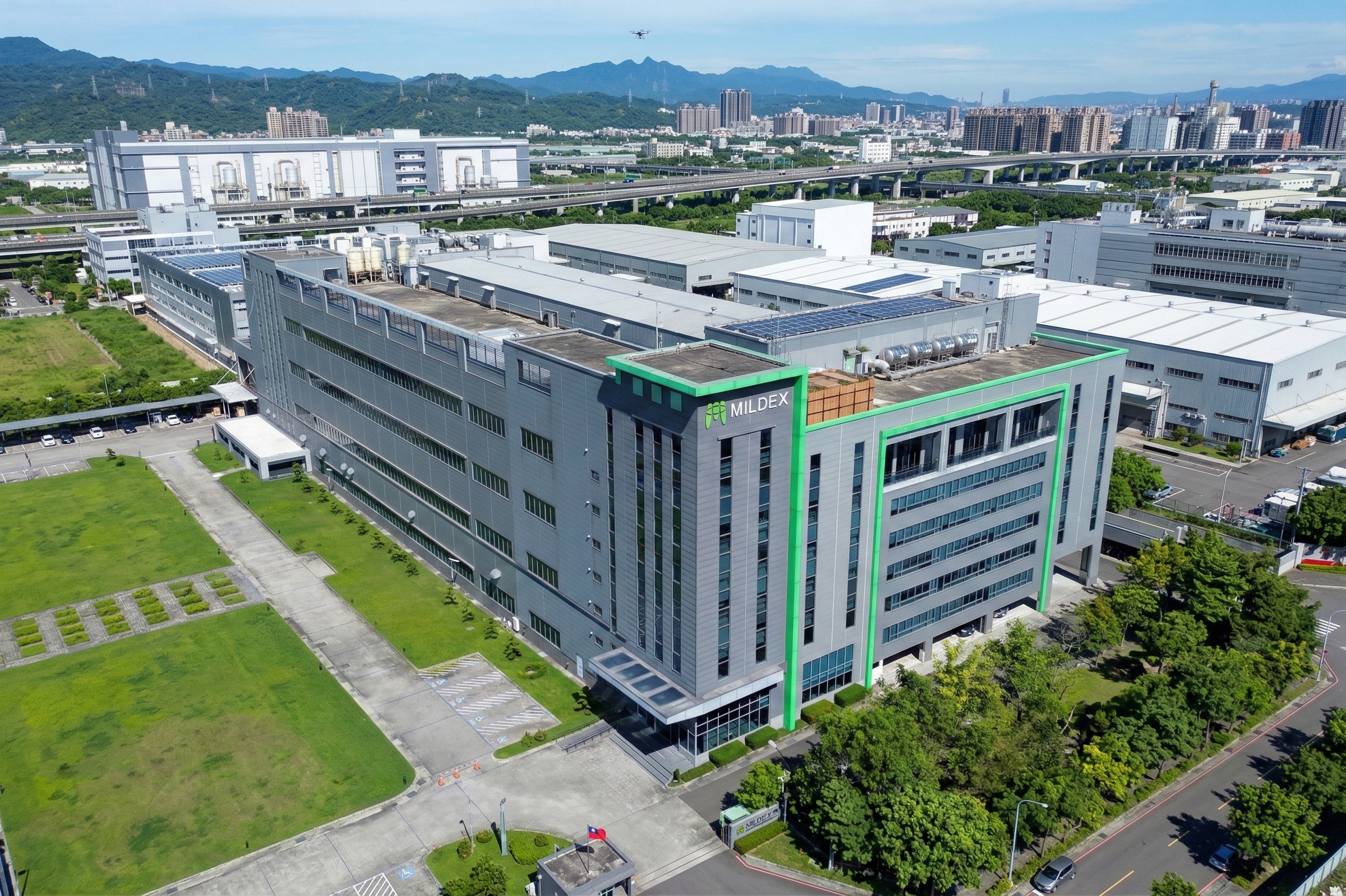 Mildex Optical headquarters and manufacturing facility