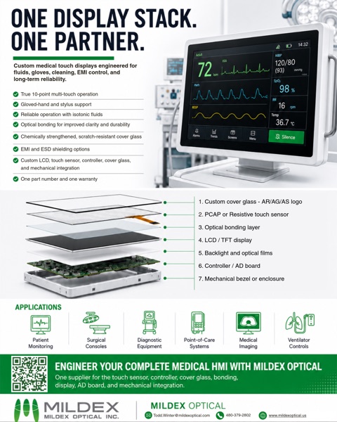 Mildex medical display integration flyer