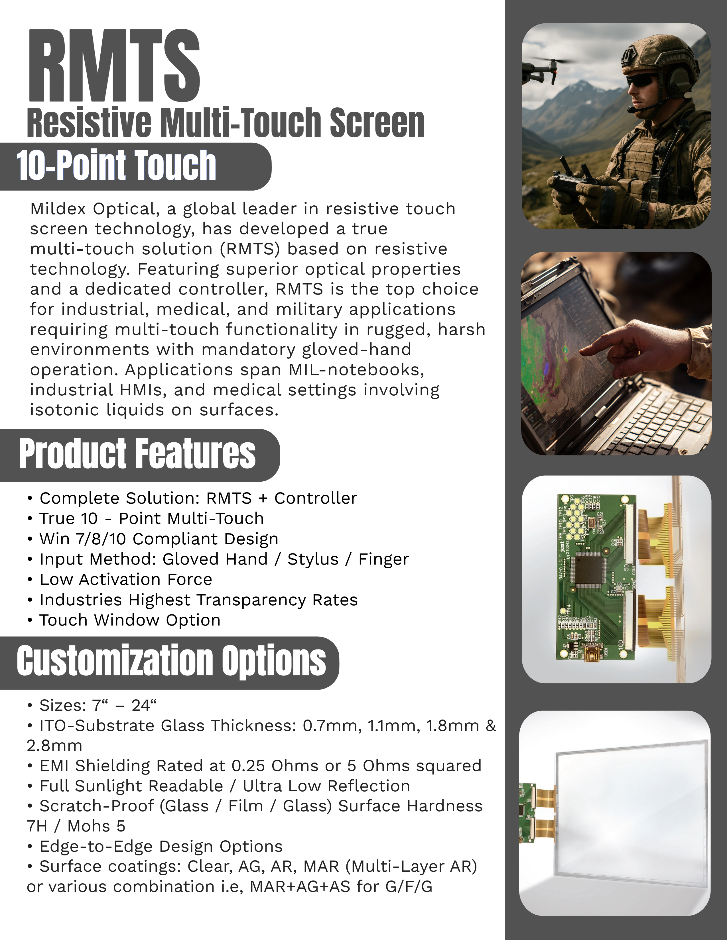 Mildex RMTS flyer